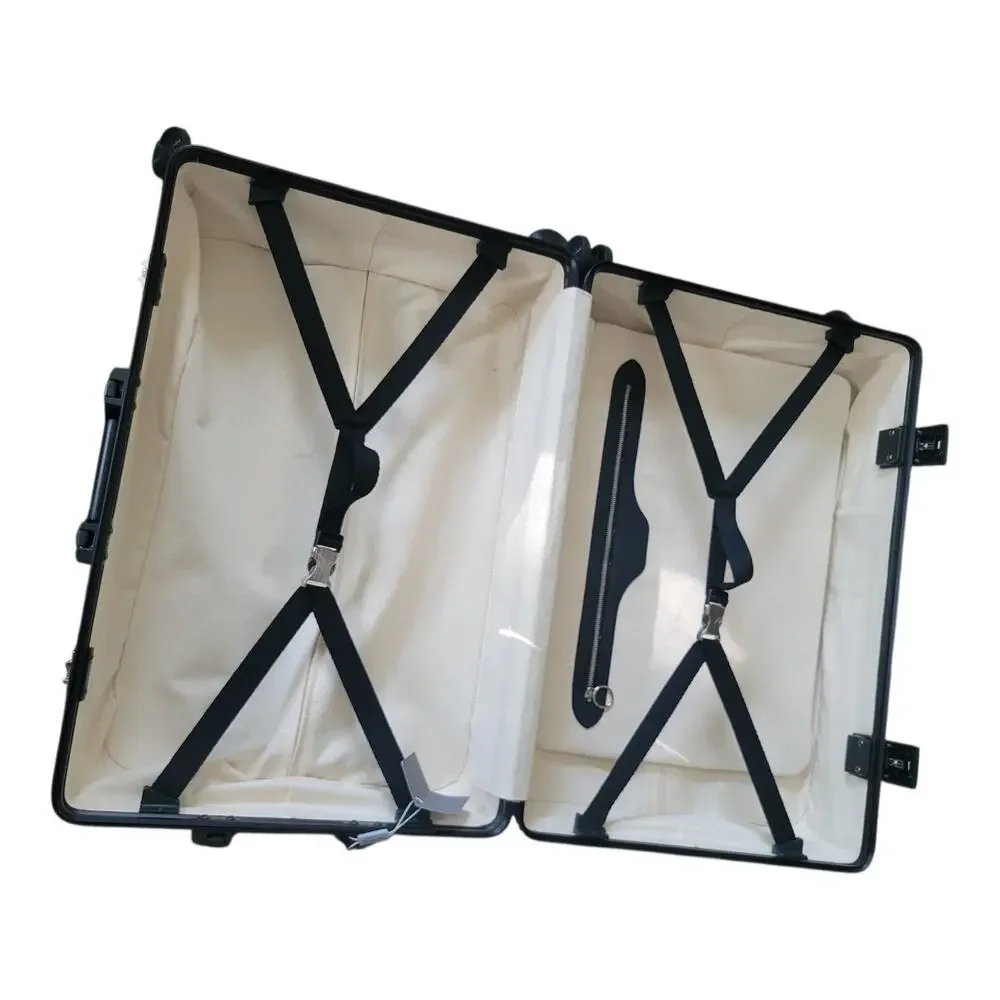 Christian Dior Blue Abstract Pattern Wheeled Suitcase Carry On Size 24x16x10 